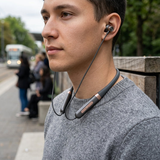 Silkviora™ DriftLoop Wireless Neckband Headphones
