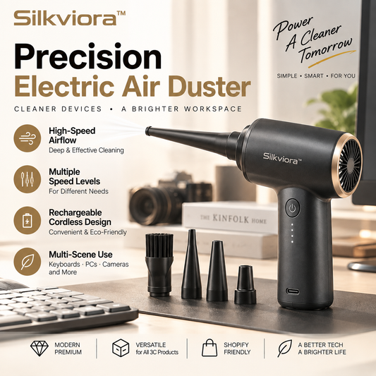 Silkviora™ Precision Electric Air Duster