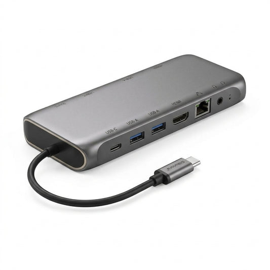 Silkviora™ PortHaven USB-C Docking Station