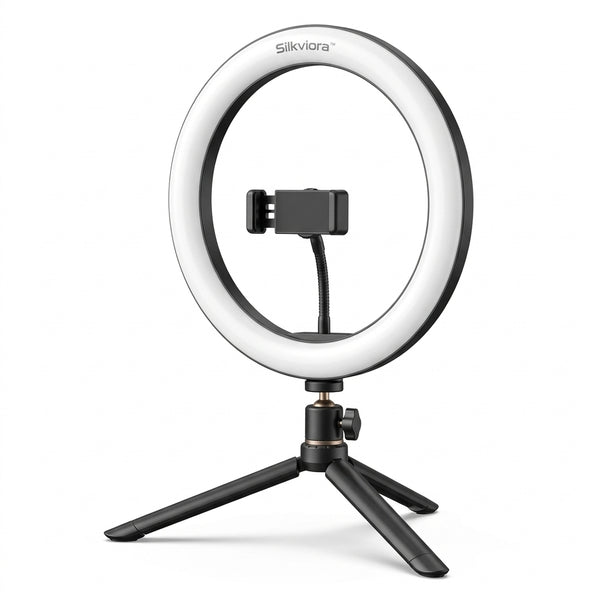 Silkviora™ LumiGlow Adjustable LED Ring Light