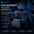 Silkviora™ Car Headrest Hook Organizer Set