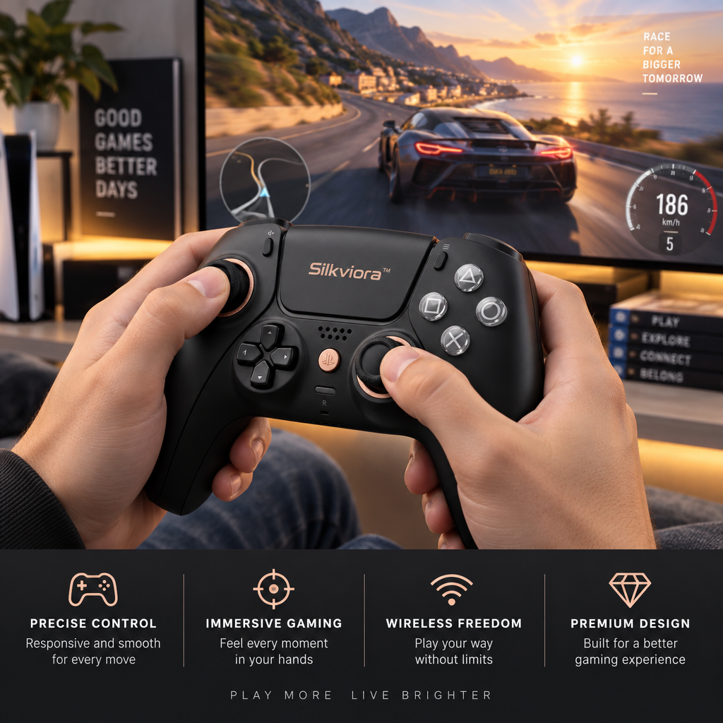 Silkviora™ ArcPlay Wireless Game Controller