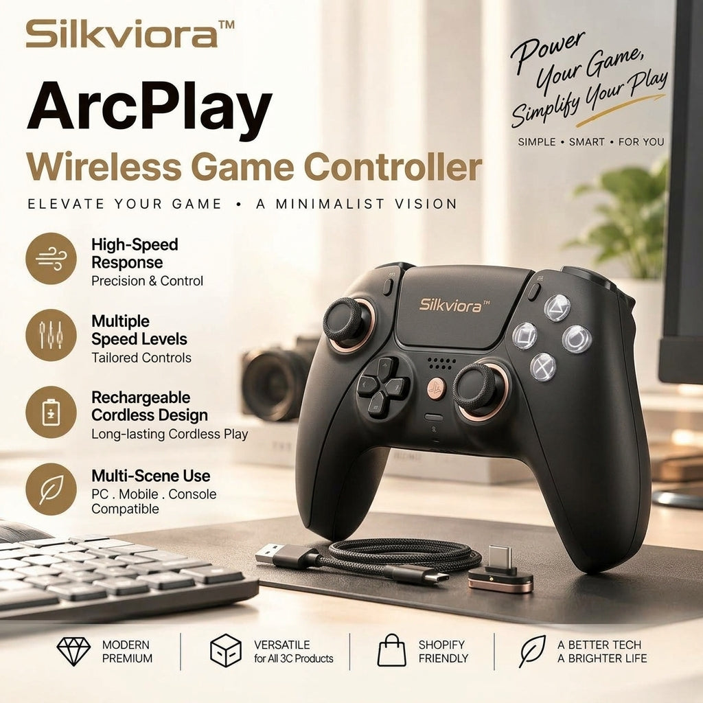 Silkviora™ ArcPlay Wireless Game Controller